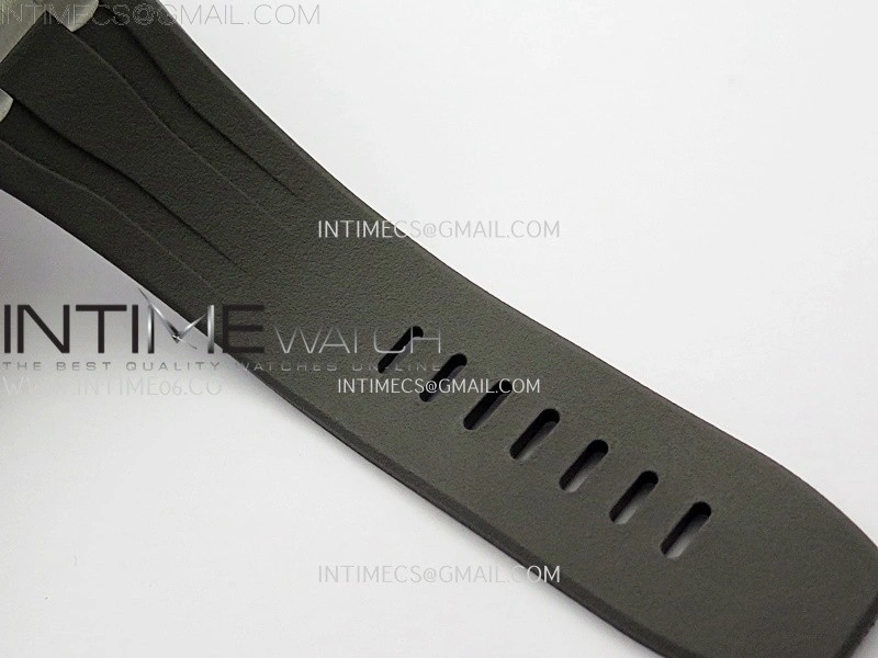 Royal Oak Offshore 44mm SS TKF Best Edition Gray Dial Ceramic Bezel on Gray Rubber Strap A3126