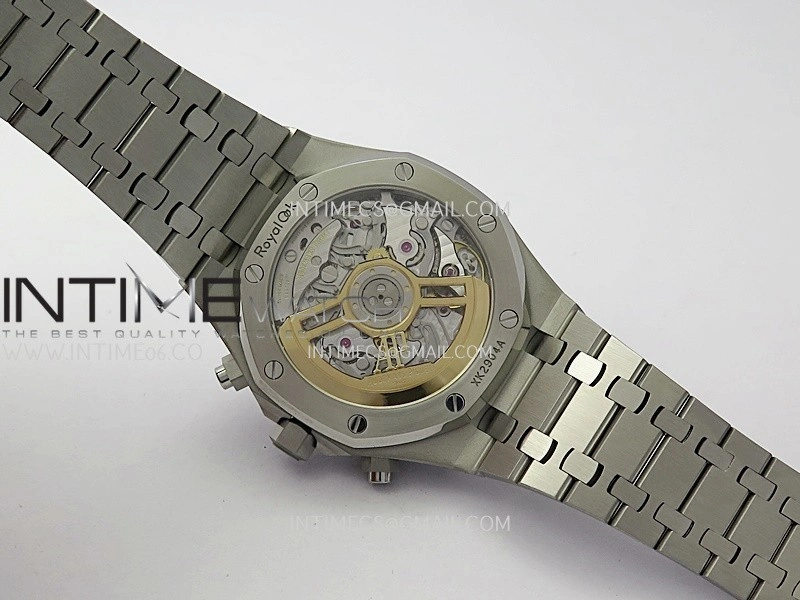 Royal Oak Chrono 26240 SS APSF 1:1 Best Edition Black Dial on SS Bracelet SA4401 Super Clone