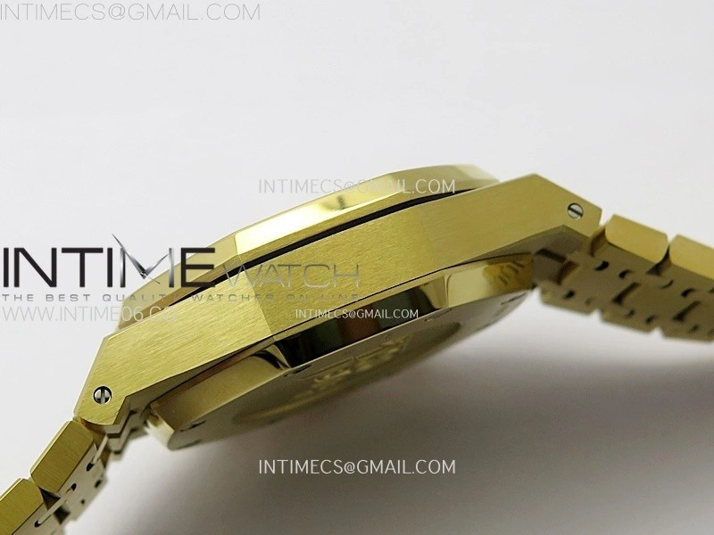 Royal Oak Chrono 26331ST YG IPF 1:1 Best Edition Blue Dial Gold subdial on SS Bracelet A7750