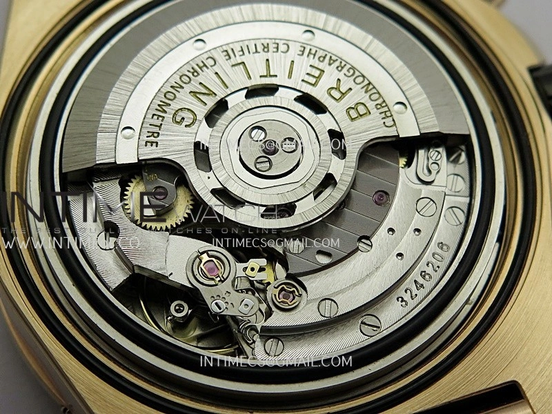 Chronomat B01 44mm RG TF 1:1 Best Edition Blue Dial On RG Bracelet A7750 To Cal.01
