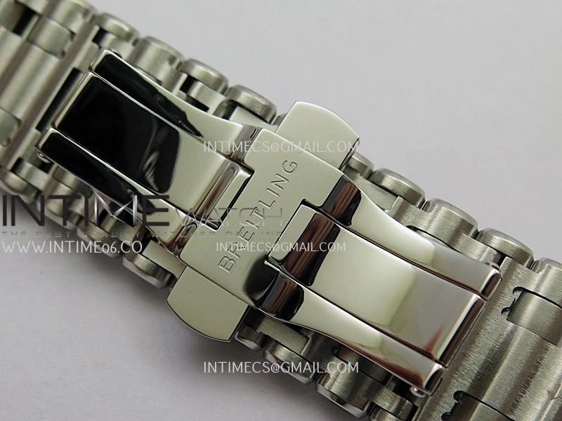 Chronomat B01 44mm SS TF 1:1 Best Edition Blue Dial On SS Bracelet A7750 To Cal.01