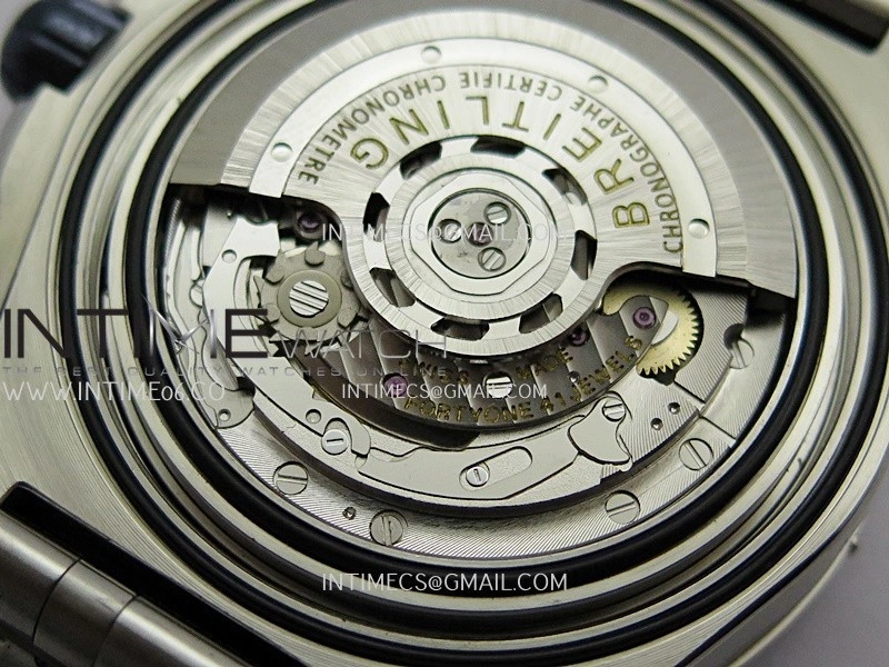 Chronomat B01 44mm SS TF 1:1 Best Edition Blue Dial On SS Bracelet A7750 To Cal.01