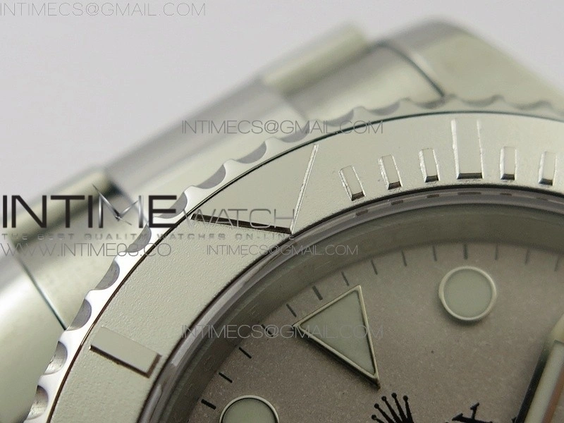 Yacht-Master 116622 904L SS GMF 1:1 Best Edition Gray Dial on 904L SS Bracelet A2836