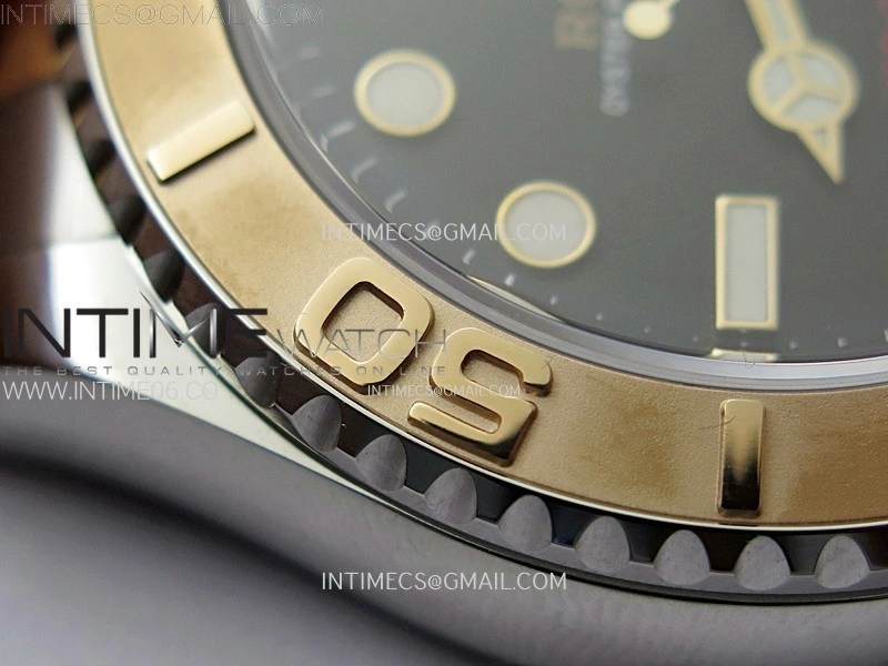 Yacht-Master 126621 904L RG VSF 1:1 Best Edition Black Dial On 904L RG Bracelet VS3235