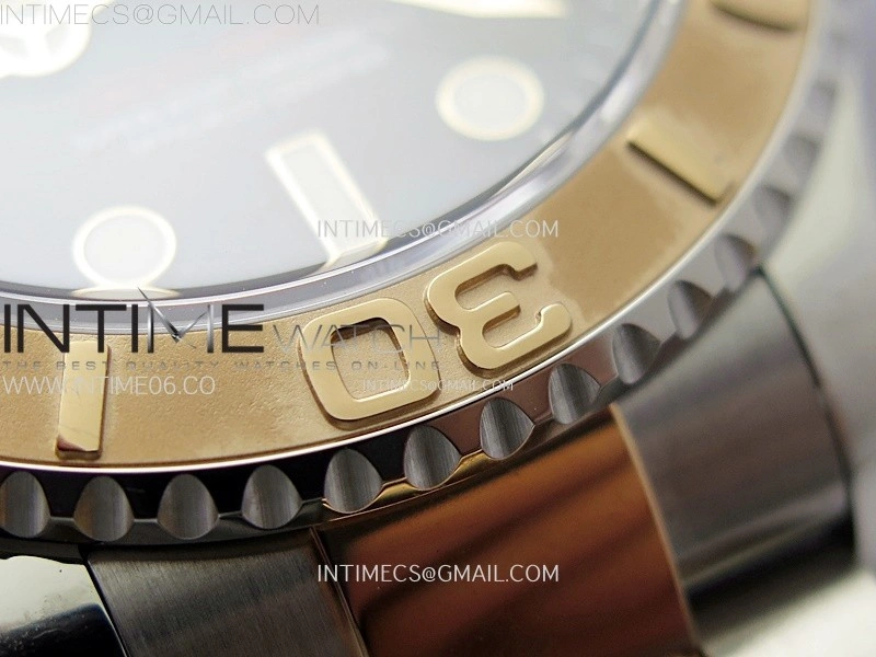 Yacht-Master 126621 904L RG VSF 1:1 Best Edition Black Dial On 904L RG Bracelet VS3235