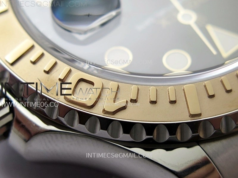 Yacht-Master 126621 904L RG VSF 1:1 Best Edition Black Dial On 904L RG Bracelet VS3235