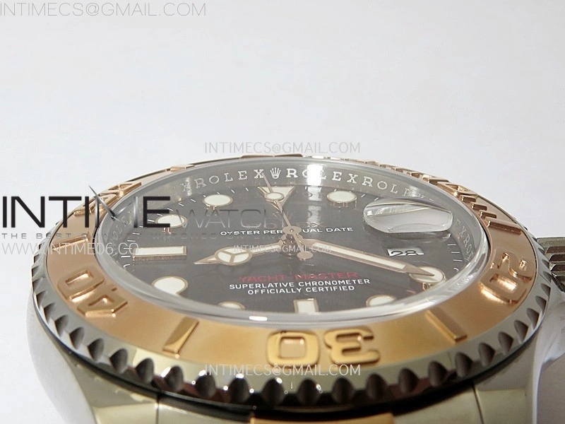 Yacht-Master 126621 904L RG VSF 1:1 Best Edition Brown Dial On 904L RG Bracelet VS3235