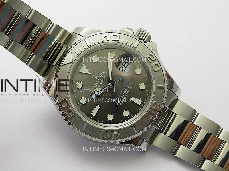 Yacht-Master 126622 904L QF 1:1 Best Edition Rhodium Dial On 904L SS Bracelet SH3235
