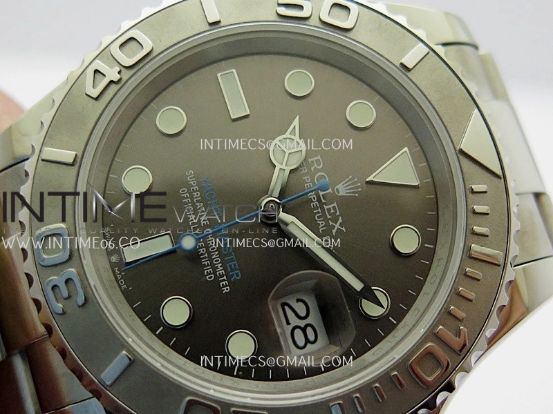 Yacht-Master 126622 904L QF 1:1 Best Edition Rhodium Dial On 904L SS Bracelet SH3235