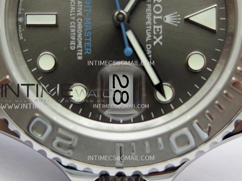 Yacht-Master 126622 904L QF 1:1 Best Edition Rhodium Dial On 904L SS Bracelet SH3235