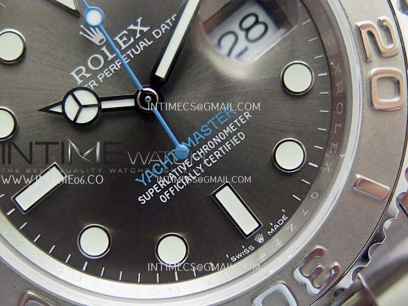 Yacht-Master 126622 904L QF 1:1 Best Edition Rhodium Dial On 904L SS Bracelet SH3235
