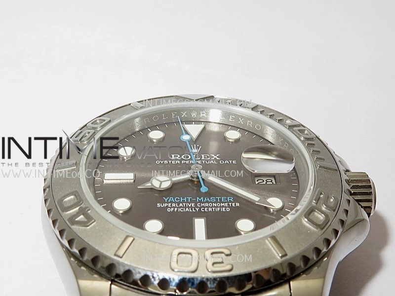 Yacht-Master 126622 904L QF 1:1 Best Edition Rhodium Dial On 904L SS Bracelet SH3235