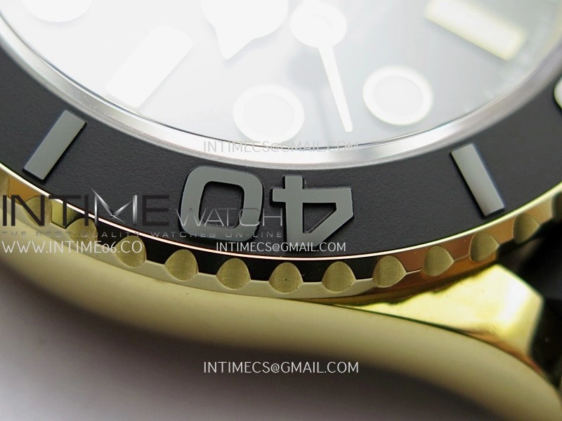 Yacht-Master 226658 42mm Gain Weight YG QF 1:1 Black Dial On Oysterflex Strap SH3235