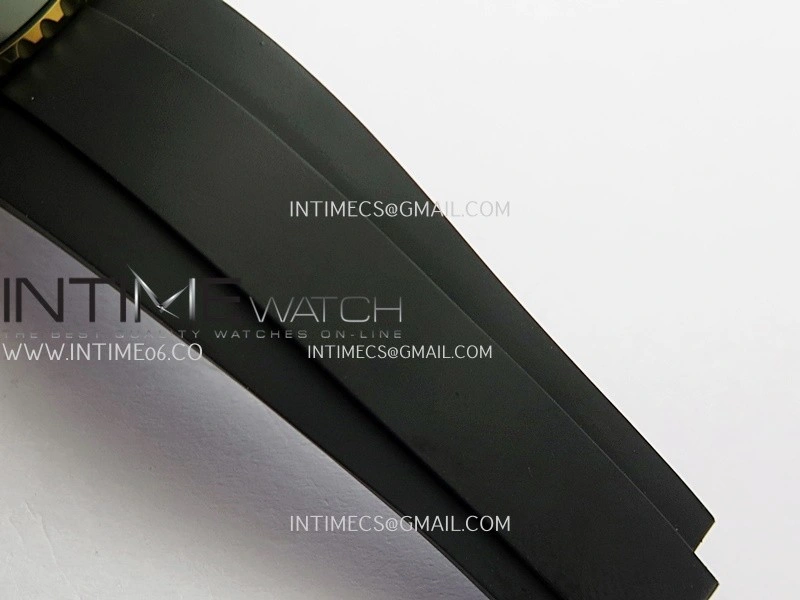 Yacht-Master 226658 42mm Gain Weight YG QF 1:1 Black Dial On Oysterflex Strap SH3235