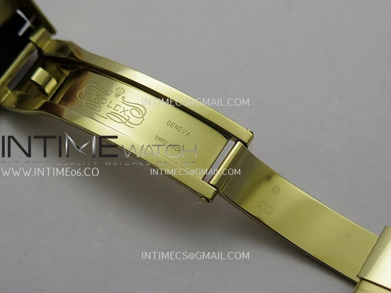 Yacht-Master 226658 42mm Gain Weight YG QF 1:1 Black Dial On Oysterflex Strap SH3235