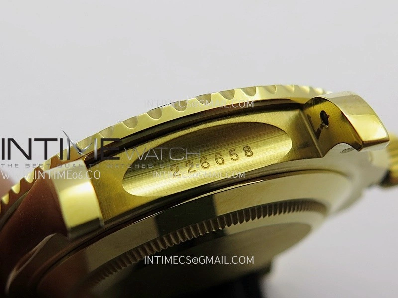 Yacht-Master 226658 42mm Gain Weight YG QF 1:1 Black Dial On Oysterflex Strap SH3235