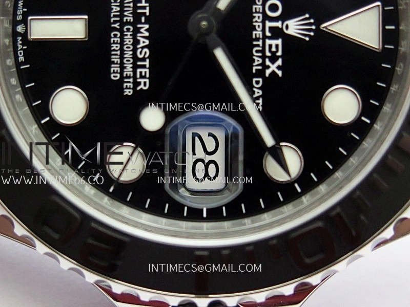 Yacht-Master 42mm 226659 VF 1:1 Best Edition Black Dial On Black Rubber Strap DD3235