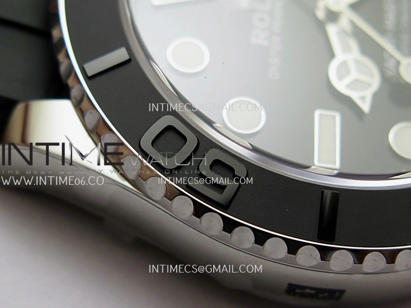 Yacht-Master 42mm 226659 VF 1:1 Best Edition Black Dial On Black Rubber Strap DD3235