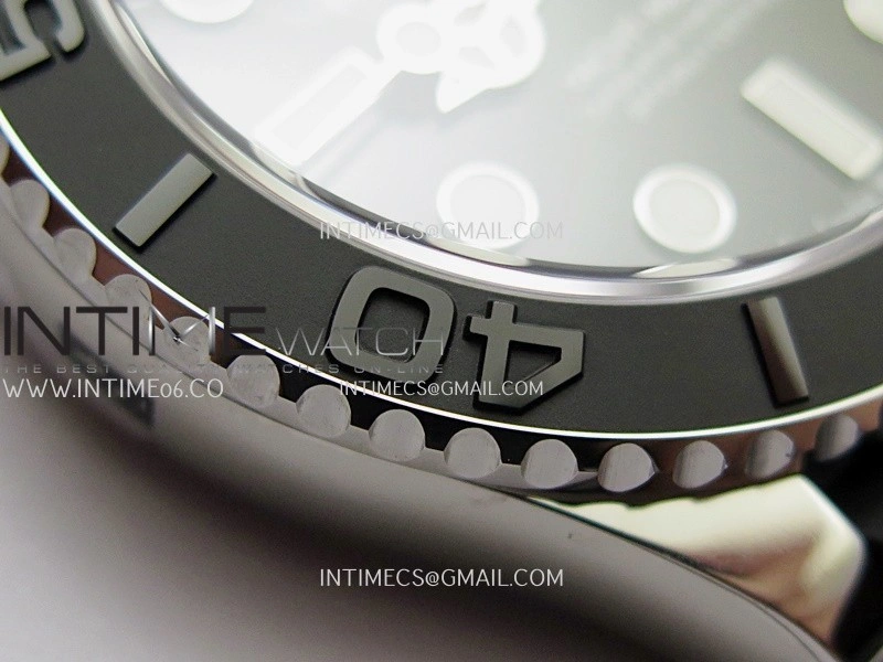 Yacht-Master 42mm 226659 VF 1:1 Best Edition Black Dial On Black Rubber Strap DD3235