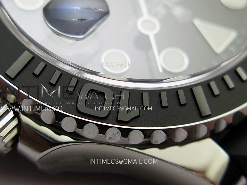 Yacht-Master 42mm 226659 VF 1:1 Best Edition Black Dial On Black Rubber Strap DD3235