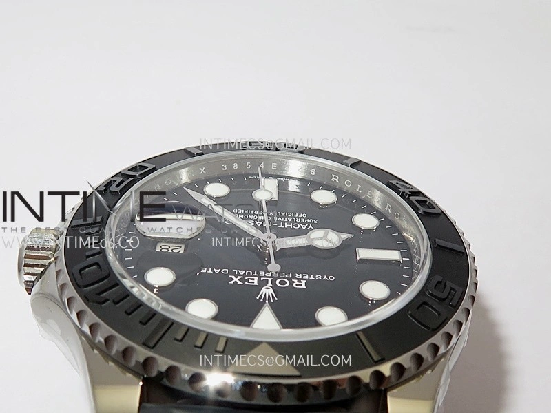 Yacht-Master 42mm 226659 VF 1:1 Best Edition Black Dial On Black Rubber Strap DD3235