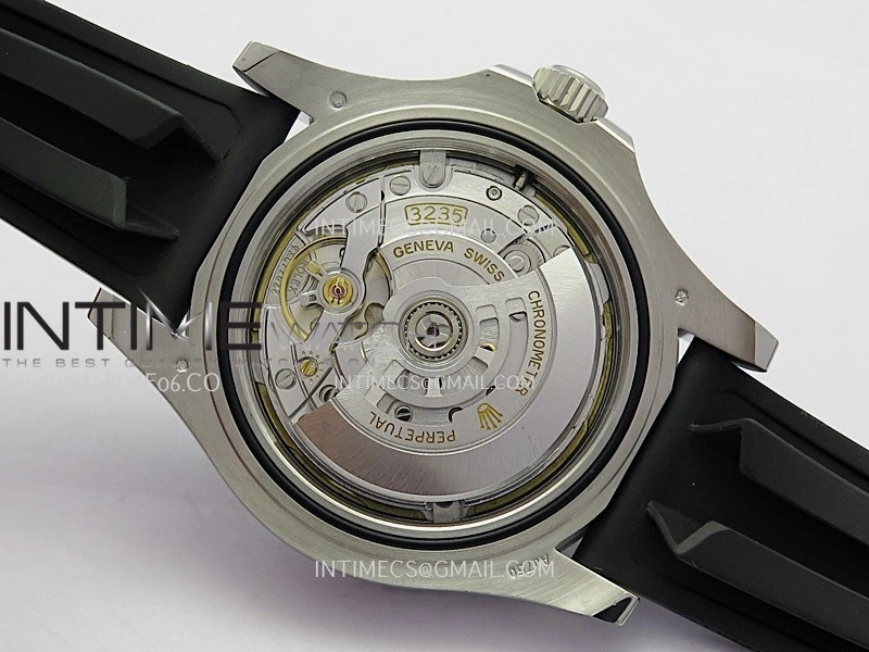 Yacht-Master 42mm 226659 VF 1:1 Best Edition Black Dial On Black Rubber Strap DD3235