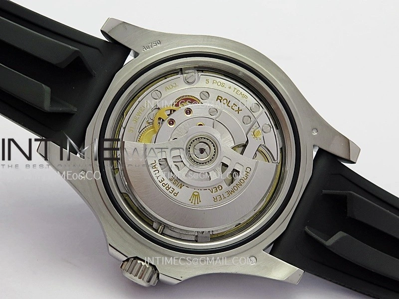Yacht-Master 42mm 226659 VF 1:1 Best Edition Black Dial On Black Rubber Strap DD3235