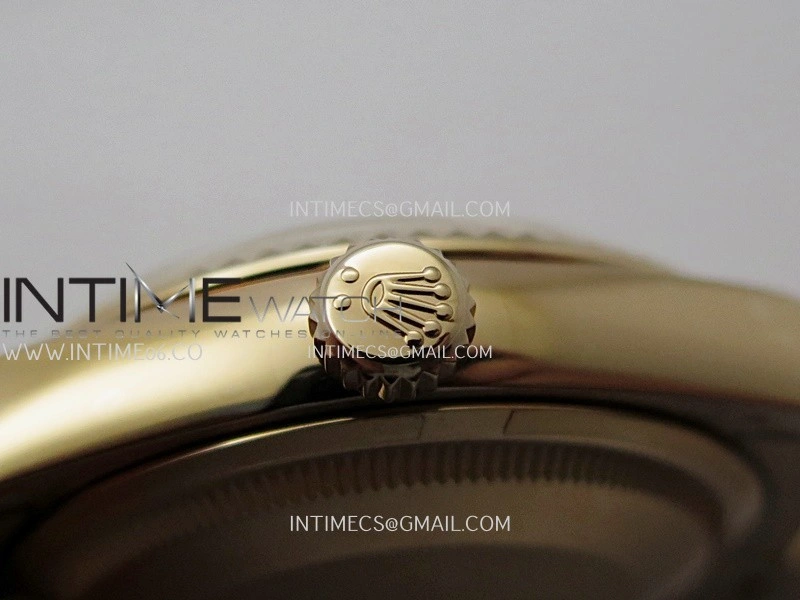 Day Date 128235 Gain Weight RG QF 1:1 Best Edition RG Dial T Diamond Marker On RG President Bracelet A2836