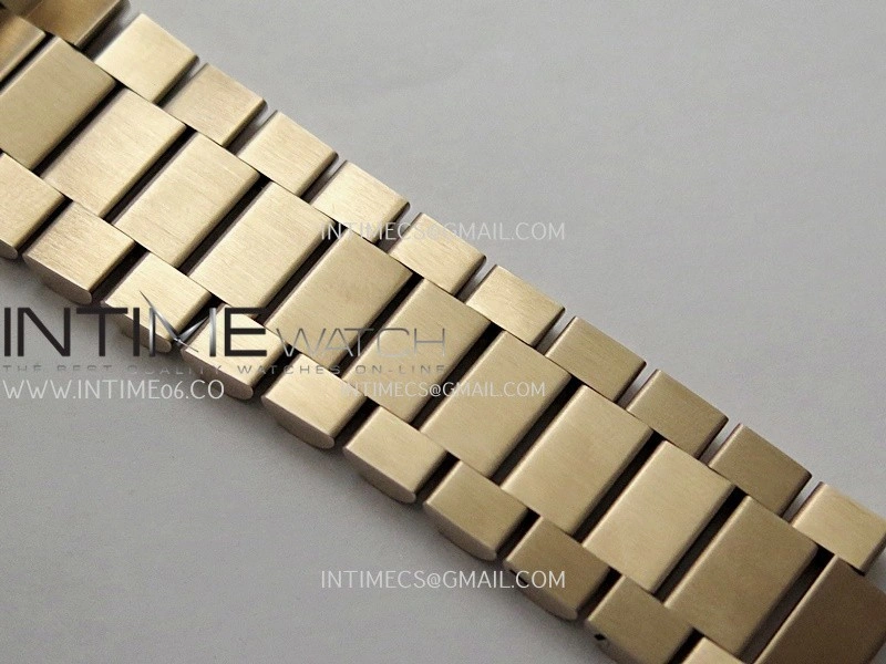 Day Date 128235 Gain Weight RG QF 1:1 Best Edition RG Dial T Diamond Marker On RG President Bracelet A2836
