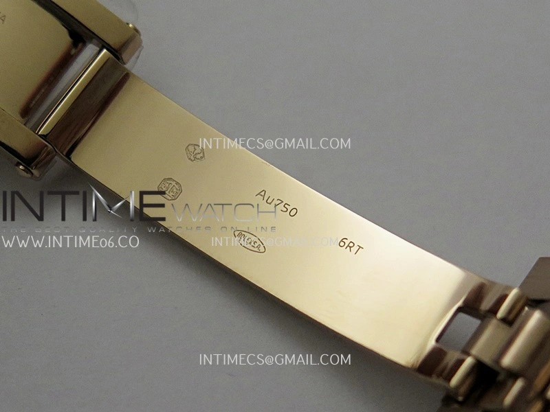 Day Date 128235 Gain Weight RG QF 1:1 Best Edition RG Dial T Diamond Marker On RG President Bracelet A2836