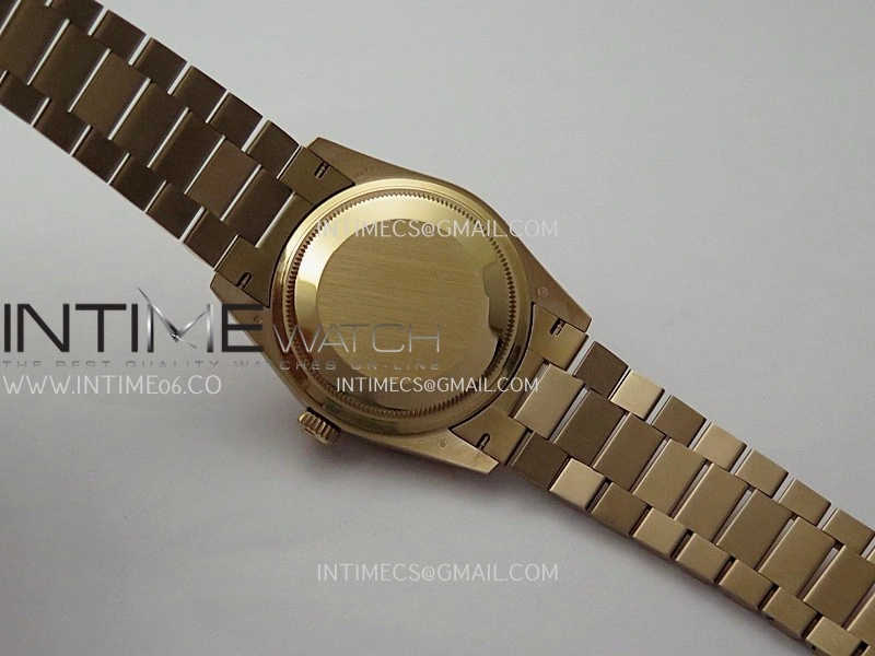 Day Date 128235 Gain Weight RG QF 1:1 Best Edition RG Dial T Diamond Marker On RG President Bracelet A2836