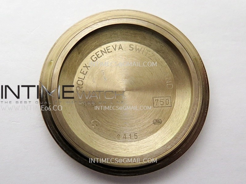 Day Date 128235 Gain Weight RG QF 1:1 Best Edition RG Dial T Diamond Marker On RG President Bracelet A2836