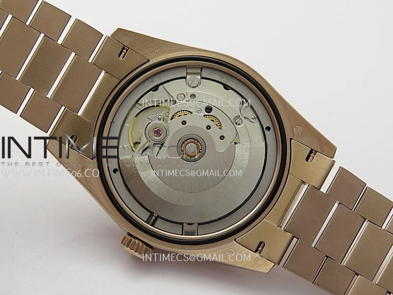Day Date 128235 Gain Weight RG QF 1:1 Best Edition RG Dial T Diamond Marker On RG President Bracelet A2836