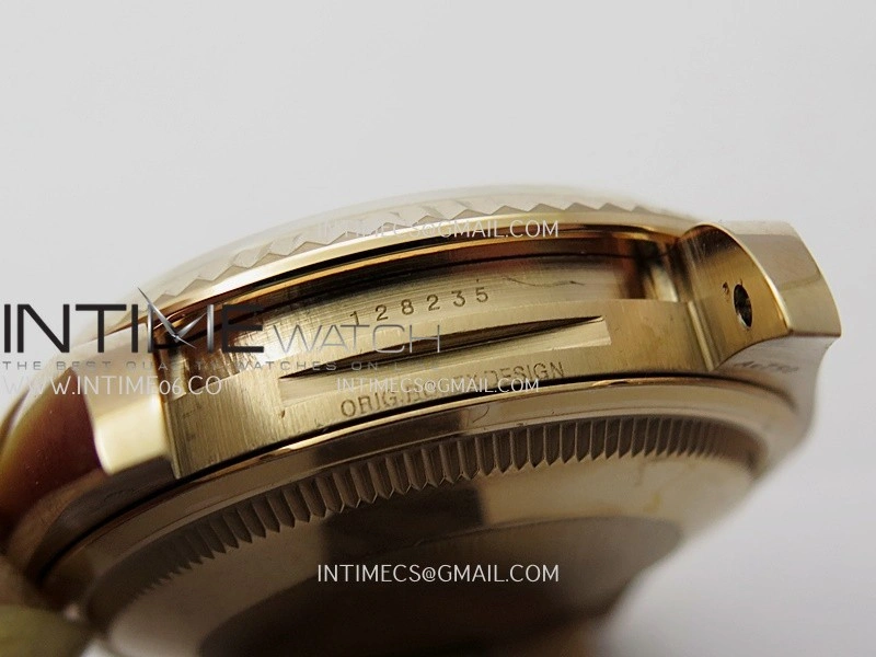 Day Date 128235 Gain Weight RG QF 1:1 Best Edition RG Dial T Diamond Marker On RG President Bracelet A2836