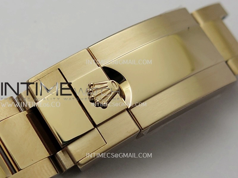 Daytona 126505 Gain Weight RG QF 1:1 Best Edition RG Black Dial T Crystal Markers On RG Bracelet SH4131 V6
