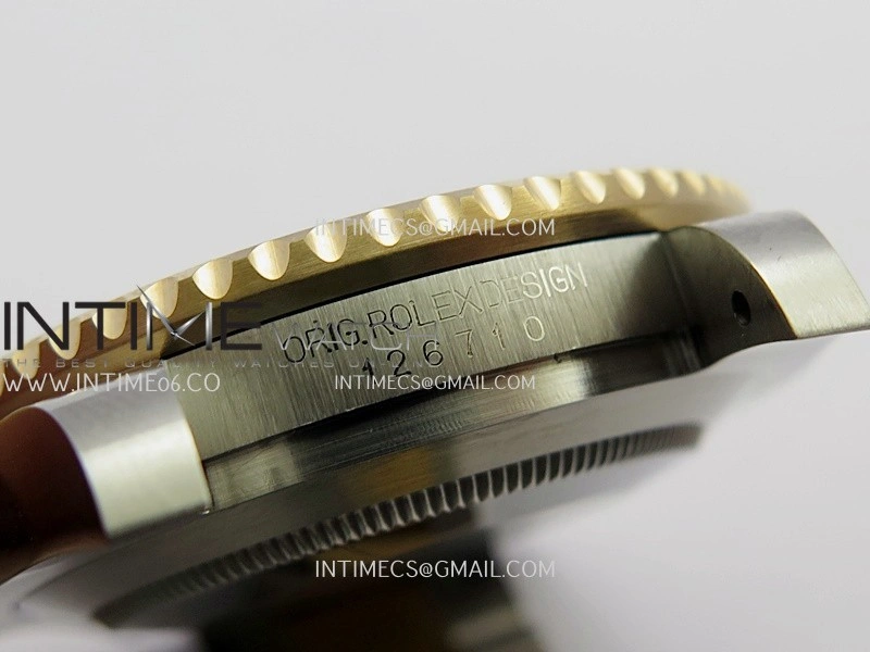 GMT-Master II 126711 CHNR Gain Weight VSF 1:1 Best Edition Black Dial On SS RG Oyster Bracelet Super Clone DD3285 CHS