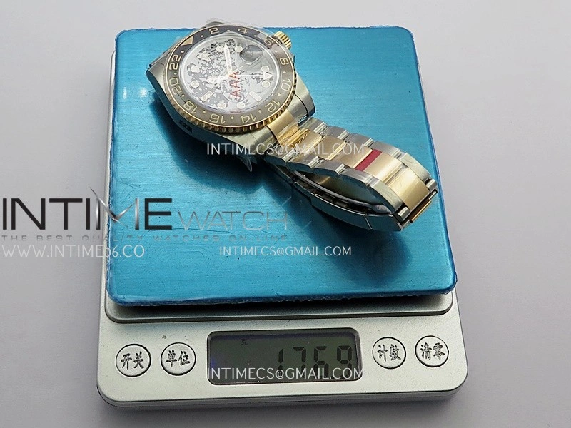 GMT-Master II 126711 CHNR Gain Weight VSF 1:1 Best Edition Black Dial On SS RG Oyster Bracelet Super Clone DD3285 CHS