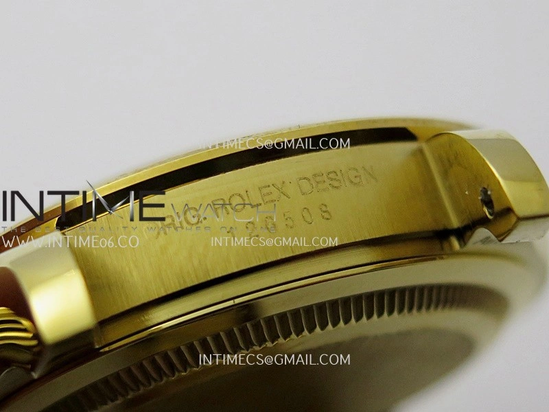 Daytona 126508 Gain Weight YG QF 1:1 Best Edition YG Black Dial T Crystal Markers On YG Bracelet SH4131 V6