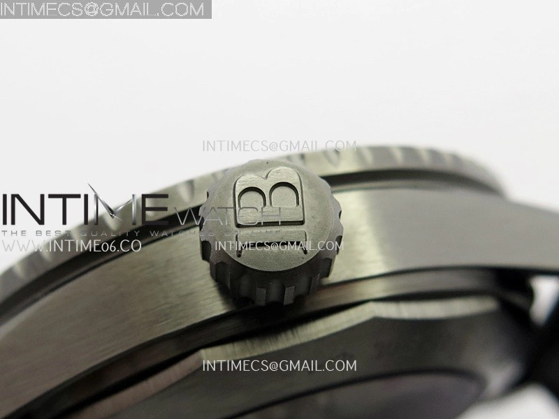 Fifty Fathoms Bathyscape Titanium Ceramic Bezel GF 1:1 Best Edition Blue Dial On Nylon Strap A1315