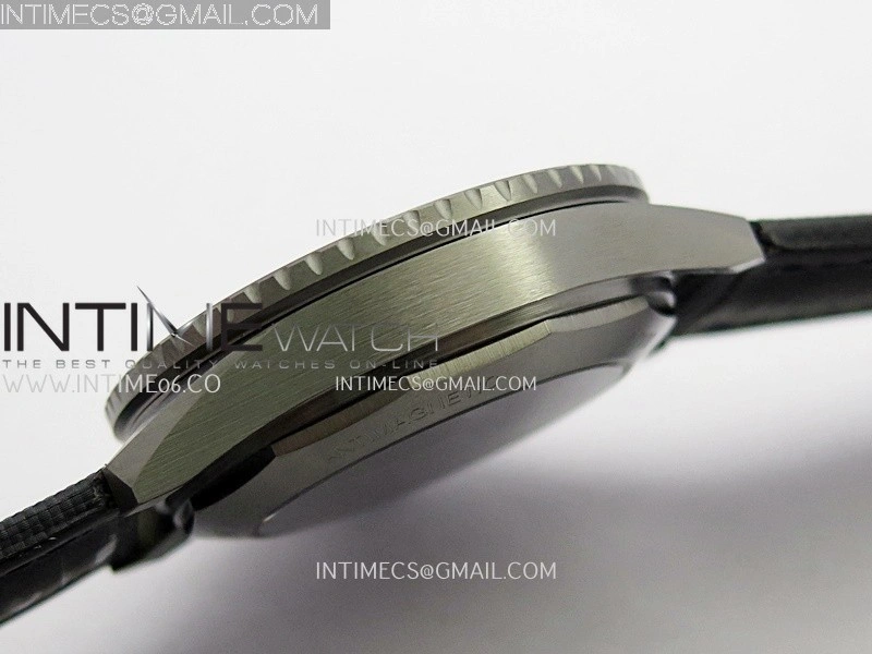 Fifty Fathoms Bathyscape Titanium Ceramic Bezel GF 1:1 Best Edition Blue Dial On Nylon Strap A1315