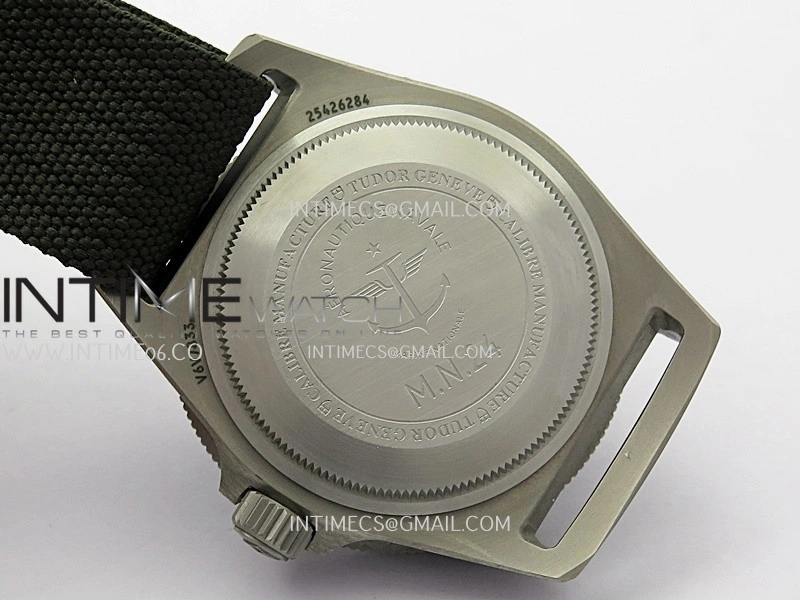 Pelagos M2542G247NU-0002 Ti B12 1:1 Best Edition Black dial Black Ceramic Bezel On Nylon Strap Miyota A2836