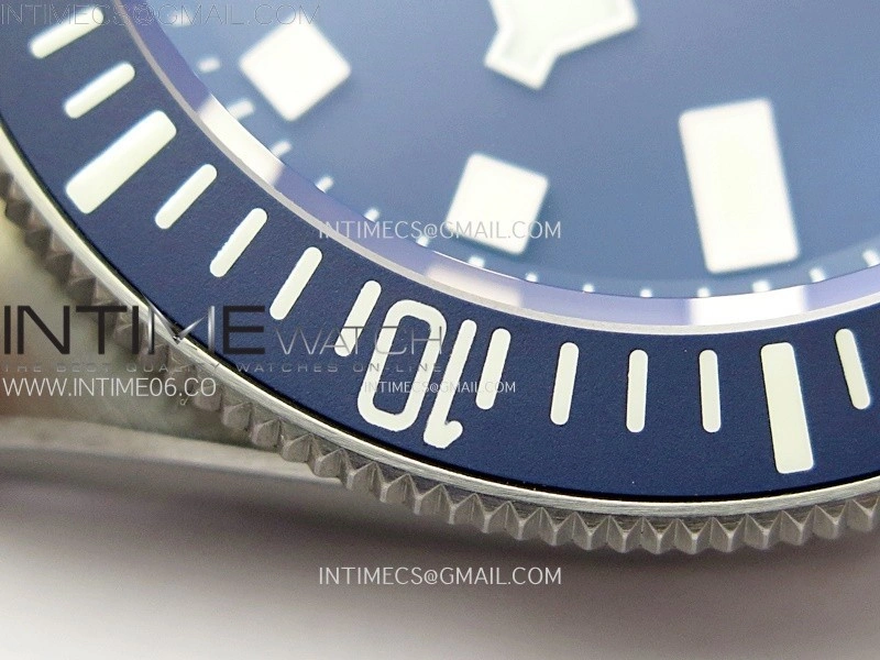 Pelagos M25707B 23-0001 Ti M+F 1:1 V4 Best Edition Blue dial Blue Ceramic Bezel on Nylon Strap Miyota 8N-24