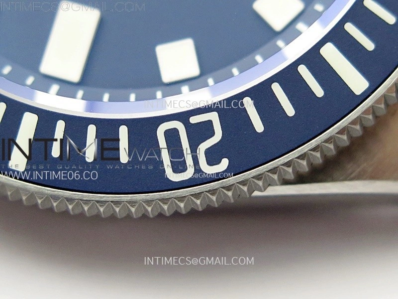Pelagos M25707B 23-0001 Ti M+F 1:1 V4 Best Edition Blue dial Blue Ceramic Bezel on Nylon Strap Miyota 8N-24
