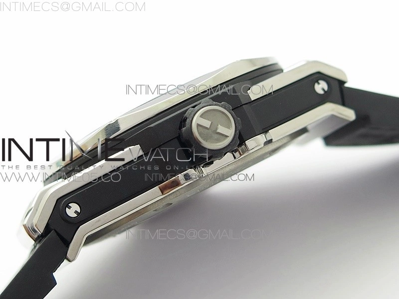 Big Bang Sang Bleu Ti WWF 1:1 Best Edition Black Skeletonal Dial On Black Gummy Strap Asian HB1213 V2
