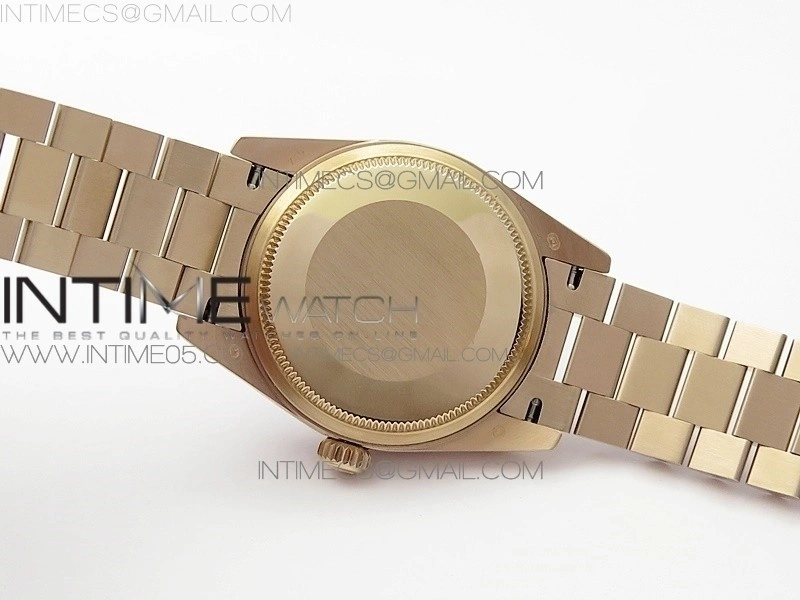 Datejust 31mm 278275 RG Dia Bezel BP Best Edition White MOP Crystal Markers Dial on RG President Bracelet