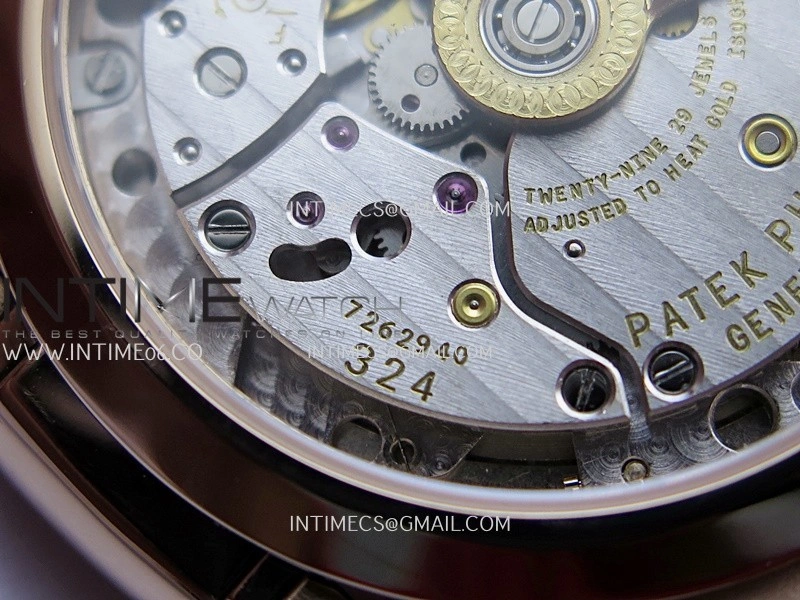 Nautilus 7118 Ladies Diamond Bezel RG DDF 1:1 Best Edition Silver Dial On RG Bracelet Super Clone DD324
