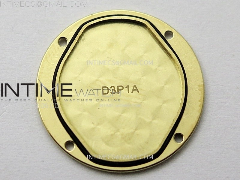 La D de dior Satine 25mm Diamond Bezel YG Case 8848F 1:1 Best Edition Gold Dial on YG bracelet Swiss Quartz