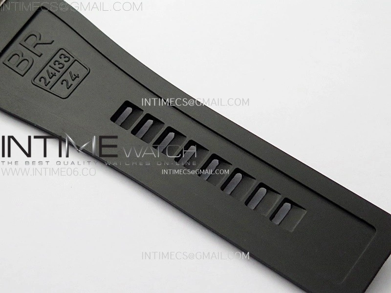 BR 03-92 Diver Ceramic Bezel Bronze B12 1:1 Best Edition Green Dial on Black Rubber Strap MIYOTA 9015