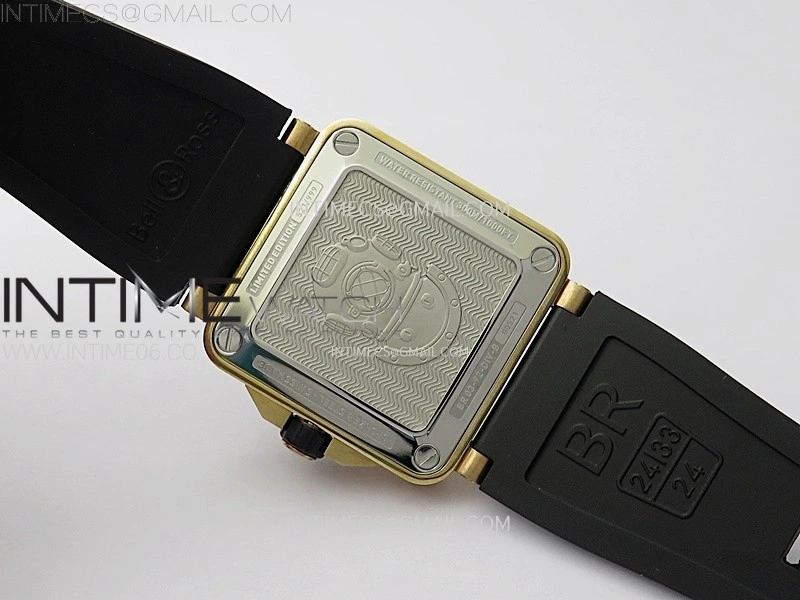 BR 03-92 Diver Ceramic Bezel Bronze B12 1:1 Best Edition Green Dial on Black Rubber Strap MIYOTA 9015