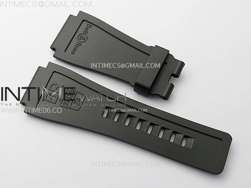BR 03-92 Diver Ceramic Bezel Bronze B12 1:1 Best Edition Green Dial on Gray Leather Strap MIYOTA 9015